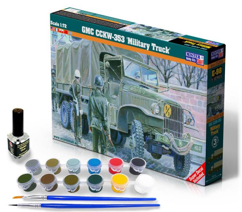 GMC CCKW-353 Military Truck - Starter Set von Mistercraft