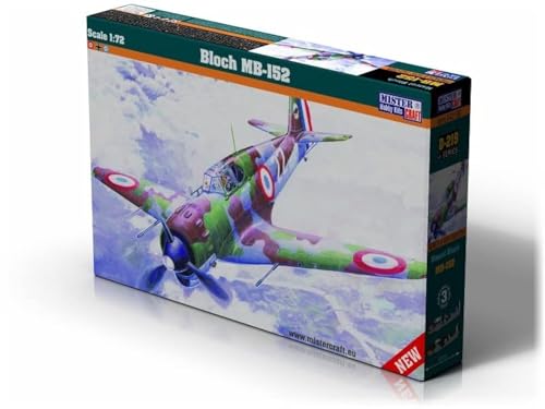 Mistercraft D-219 Militärflugzeug Modellbausatz, schwarz von Mistercraft