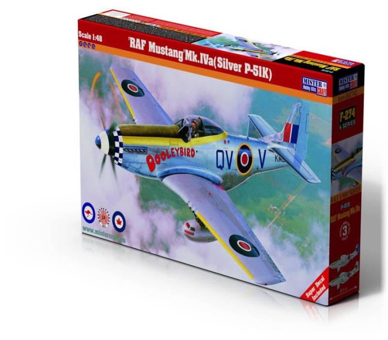 RAF P-51 Mustang Mk Iva Silver P-51 von Mistercraft