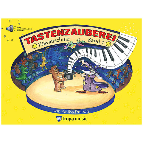 Mitropa Music Tastenzauberei Band 1 (+CD) Lehrbuch von Mitropa Music
