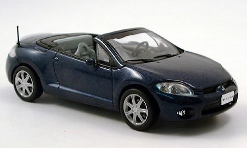 Mitsubishi Eclipse Spider, dkl.-blau, 2006, Modellauto, Fertigmodell, Norev 1:43 Mitsubishi Eclipse Spider, dkl.-blau, 2006, Modellauto, Fertigmodell, Norev 1:43 von Mitsubishi