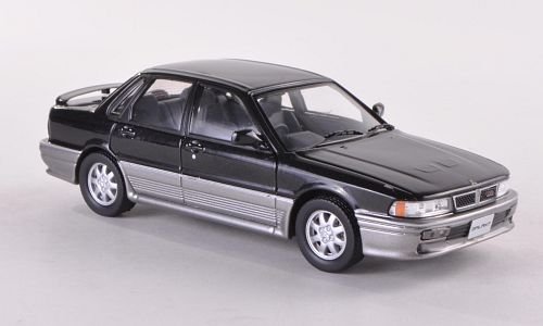 Mitsubishi Galant VR-4, schwarz, 1987, Modellauto, Fertigmodell, IXO 1:43 von Mitsubishi Materials