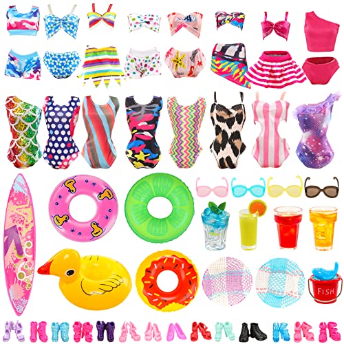 Miunana 31 Puppenkleidung Puppen Kleidung Zubehör 10 Badeanzug Bikini Schwimmbekleidung 2 Schwimmreifen 10 Schuhe 9 Accessories Brille Hut für 11,5 Zoll Puppen Miunana 31 Puppenkleidung Puppen Kleidung Zubehör 10 Badeanzug Bikini Schwimmbekleidung 2 Schwimmreifen 10 Schuhe 9 Accessories Brille Hut für 11,5 Zoll Puppen von Miunana