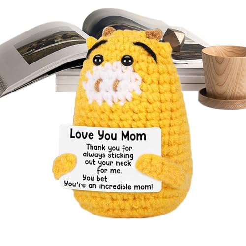 Mixnexorad Häkel Tier | Wertschätzungsvolle Inspirierende Giraffe | Positive Tiere Motivations Geschenk Für Kinder Erwachsene Freunde Geburtstag Weihnachten von Mixnexorad
