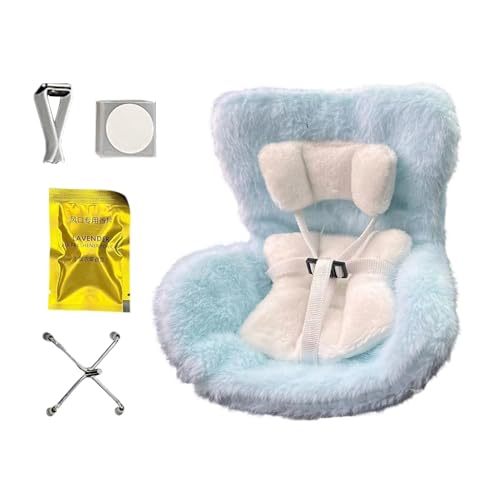 Miyanvuo Autositz Für Puppen - Autositz Für Baby-Puppen | Süßer 17cm Plüschsitz für Kinder Fahrzeug Deko Reisespiel Miyanvuo Autositz Für Puppen - Autositz Für Baby-Puppen | Süßer 17cm Plüschsitz für Kinder Fahrzeug Deko Reisespiel von Miyanvuo