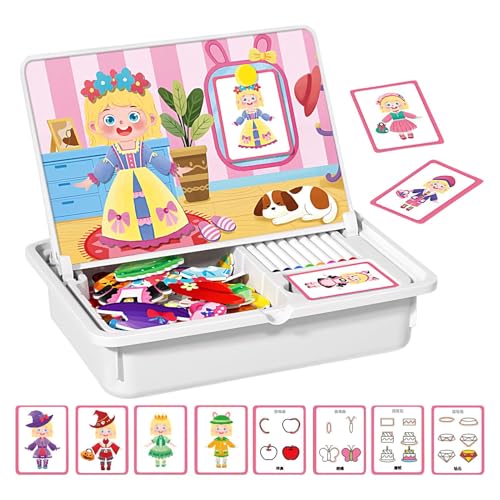 Miyanvuo Magnetisches Puzzle Brett Für Kinder | Pädagogisches Holzspielzeug Mit Magnetischen Puzzleteilen - Lernpuzzle Vorschulaktivitäten Für Reise Autofernreise Homeschool Outdoor Urlaub Miyanvuo Magnetisches Puzzle Brett Für Kinder | Pädagogisches Holzspielzeug Mit Magnetischen Puzzleteilen - Lernpuzzle Vorschulaktivitäten Für Reise Autofernreise Homeschool Outdoor Urlaub von Miyanvuo