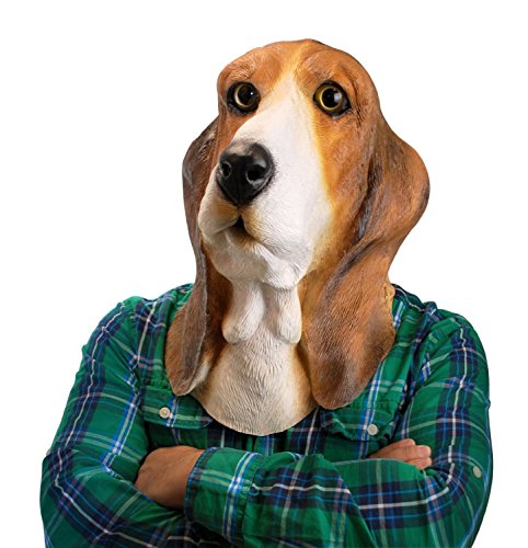 Miyaya @ Lustige Tiermasken-Kollektion (Bowser Basset Hound-Maske) von Miyaya