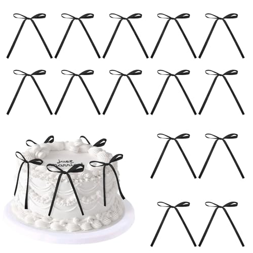 20pcs Torten Deko mit Schleife, Tortenaufleger Geburtstag, Deko für Torte, Schleifen Deko Torte, Tortendeko Hochzeit, Kuchen Deko Geburtstag, Hochzeitstorte Deko 20pcs Torten Deko mit Schleife, Tortenaufleger Geburtstag, Deko für Torte, Schleifen Deko Torte, Tortendeko Hochzeit, Kuchen Deko Geburtstag, Hochzeitstorte Deko von Mizijia