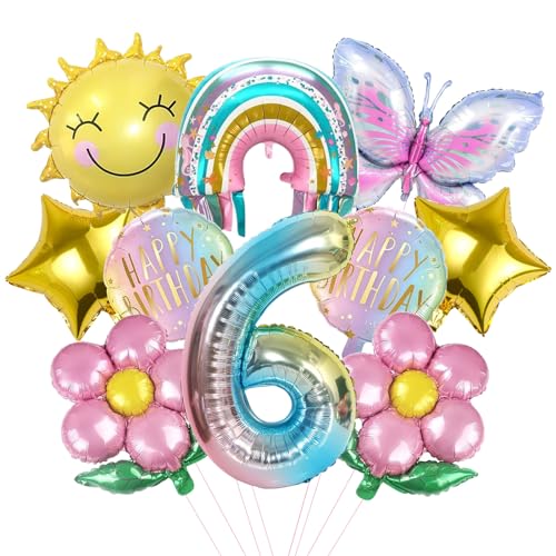 Mizijia 10 Stück Schmetterlinge Geburtstagsdeko 6 Jahre Junge Mädchen, Schmetterlinge Luftballons Set, Party Deko Ballons, Folienballon Deko, Kinder Geburtstag Deko Party Luftballons (6) Mizijia 10 Stück Schmetterlinge Geburtstagsdeko 6 Jahre Junge Mädchen, Schmetterlinge Luftballons Set, Party Deko Ballons, Folienballon Deko, Kinder Geburtstag Deko Party Luftballons (6) von Mizijia