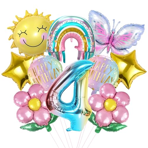 Mizijia 10 Stück Schmetterlinge Geburtstagsdeko 4 Jahre Junge Mädchen, Schmetterlinge Luftballons Set, Party Deko Ballons, Folienballon Deko, Kinder Geburtstag Deko Party Luftballons (4) Mizijia 10 Stück Schmetterlinge Geburtstagsdeko 4 Jahre Junge Mädchen, Schmetterlinge Luftballons Set, Party Deko Ballons, Folienballon Deko, Kinder Geburtstag Deko Party Luftballons (4) von Mizijia