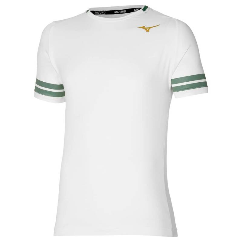 Kurzärmiges Fußball T-Shirt für Männer Mizuno L von Mizuno