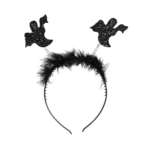 Mjaie Glitzerndes Gothic-Party-Haarband für Erwachsene und Kinder, Cosplay, Party, Kostüm, Festival, Party, Kopfschmuck, Halloween-Zubehör, Kostüm von Mjaie