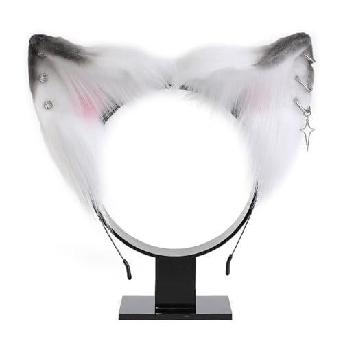 Mjaie Pelzige Katze, Cosplay, Party, Anime-Kostüm, Halloween, Cartoon, Rollenspiel, Requisiten, Abschlussball, Party, Rollenspiel, Zubehör, niedliche Katzenohren Mjaie Pelzige Katze, Cosplay, Party, Anime-Kostüm, Halloween, Cartoon, Rollenspiel, Requisiten, Abschlussball, Party, Rollenspiel, Zubehör, niedliche Katzenohren von Mjaie