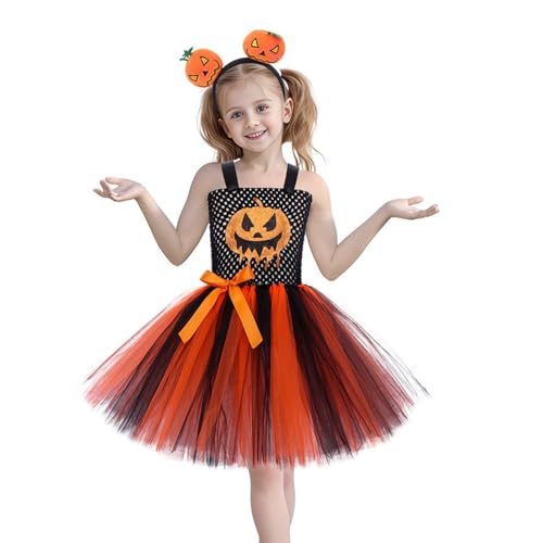 Mjjsk Halloween-Kleid für Mädchen, Prinzessin, festliches Kostüm, Tüllkleid, Spaghettiträger, Freizeitkleid, Ball-Outfit, Schwarz , 2-3 Jahre Mjjsk Halloween-Kleid für Mädchen, Prinzessin, festliches Kostüm, Tüllkleid, Spaghettiträger, Freizeitkleid, Ball-Outfit, Schwarz , 2-3 Jahre von Mjjsk