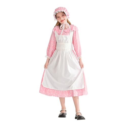 Mjjsk Mädchen Deutsches Dirndl Kleid Kinder Bayerisches Oktoberfest Halloween Party Kleider Kinder Traditionelle Fancy Vintage Karneval Outfit, rose, 9-10 Jahre Mjjsk Mädchen Deutsches Dirndl Kleid Kinder Bayerisches Oktoberfest Halloween Party Kleider Kinder Traditionelle Fancy Vintage Karneval Outfit, rose, 9-10 Jahre von Mjjsk