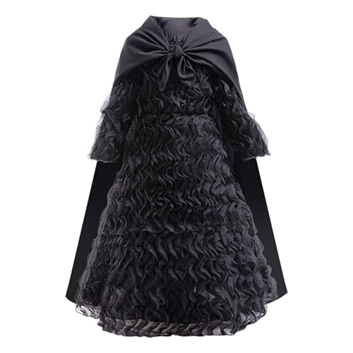 Mjjsk Mädchen Halloween Kleid Hexe Prinzessin Verkleidung Kinder Festlich Karneval Party Outfit Neuheit Geburtstag Urlaub Kleider Gothic Kleid, Schwarz , 5-6 Jahre Mjjsk Mädchen Halloween Kleid Hexe Prinzessin Verkleidung Kinder Festlich Karneval Party Outfit Neuheit Geburtstag Urlaub Kleider Gothic Kleid, Schwarz , 5-6 Jahre von Mjjsk