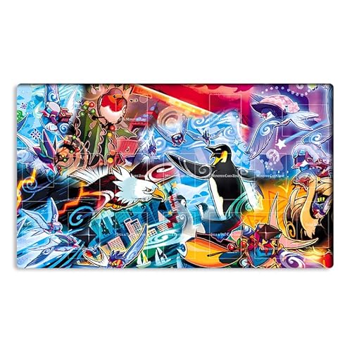 Mlikemat Playmat Floowandereeze TCG CCG OCG Sammelkartenspielmatte mit Zonen + gratis Tasche (ZD014-939-A) von Mlikemat