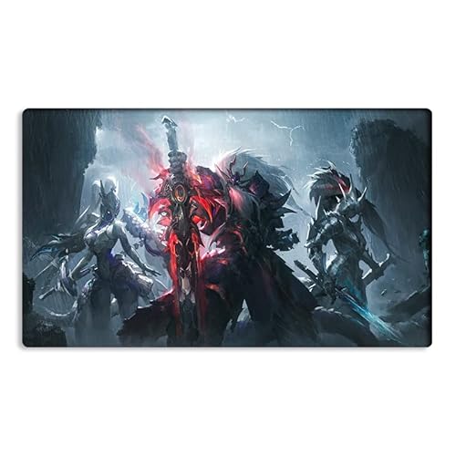 Mlikemat Playmat Swordsoul of Mo Ye Swordsoul Sovereign TCG CCG Sammelkartenspielmatte ohne Zonen, inklusive Tasche (ZD039-705-K-No Zones) von Mlikemat