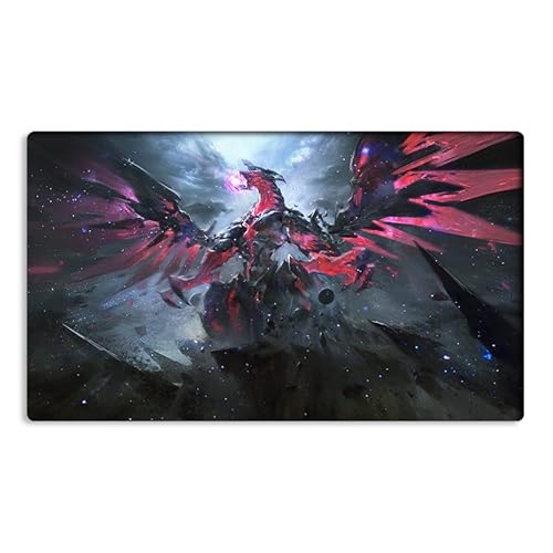 New Mlikemat Playmat Neo Galaxy-Eyes Photon Drache TCG CCG Sammelkartenspielmatte ohne Zonen + Gratis Tasche (ZD039-889-K-No Zones) von Mlikemat
