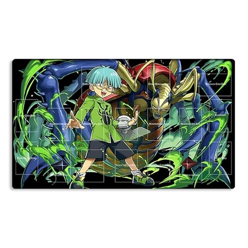 Mlikemat Spielmatte Weevil Underwood TCG CCG OCG Sammelkartenspielmatte mit Zonen + gratis Tasche (ZD014-787-A) von Mlikemat