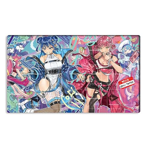 New Mlikemat Playmat Evil Twins Ki-sikil & Lil-la TCG CCG OCG Sammelkartenspielmatte mit Zonen + Gratis Tasche (ZD014-349-A) New Mlikemat Playmat Evil Twins Ki-sikil & Lil-la TCG CCG OCG Sammelkartenspielmatte mit Zonen + Gratis Tasche (ZD014-349-A) von Mlikemat
