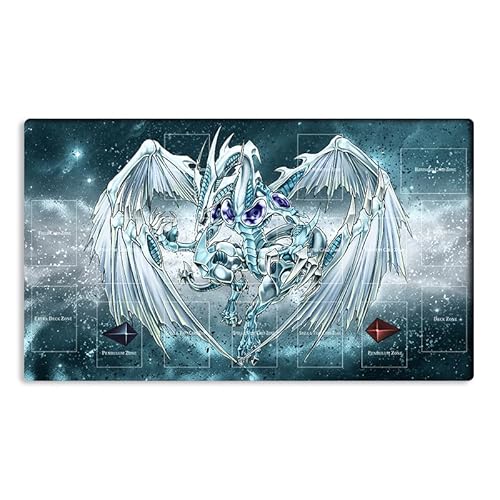 Neue Mlikemat Playmat Stardust Drache TCG CCG OCG Sammelkartenspielmatte mit Zonen + Gratis Tasche (ZD014-511-A) von Mlikemat
