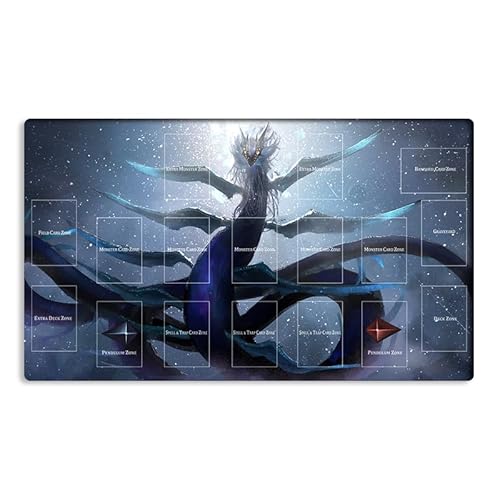 New Mlikemat Playmat Ghoti of the Deep Beyond TCG CCG OCG Sammelkartenspiel Matte Tischunterlage mit Zonen + Tasche (YG001-023-A) von Mlikemat