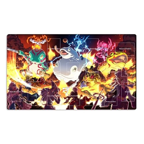 Mlikemat New Duel Playmat Splight TCG CCG Pad Sammelkartenspiel-Matte Mauspad + kostenlose Tasche (ZD039-982-A) von Mlikemat