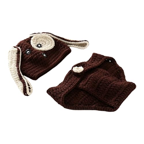 Foto-Requisiten für Neugeborene, Hunde-Kostüm, Langohr-Hut, Hose, Fotokleidung, Baby-Fotoshootings, Baby-Fotozubehör Foto-Requisiten für Neugeborene, Hunde-Kostüm, Langohr-Hut, Hose, Fotokleidung, Baby-Fotoshootings, Baby-Fotozubehör von Mllepjdh