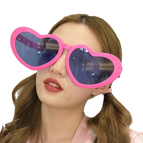 Selfie-Requisiten für Damen, übergroßes Herz, für Erwachsene, coole lustige Requisiten, Brillen, Foto-Brillen Selfie-Requisiten für Damen, übergroßes Herz, für Erwachsene, coole lustige Requisiten, Brillen, Foto-Brillen von Mllepjdh