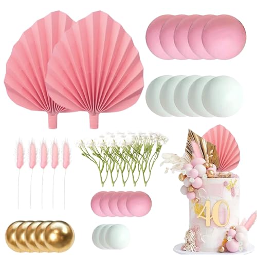 Bunte Kuchendekoration, Ball-Kuchendekoration, Kuchendekoration, Kuchendekoration, Kuchenzubehör, stilvolle Kuchendekoration, elegante Kuchendekoration von Mlllokfki