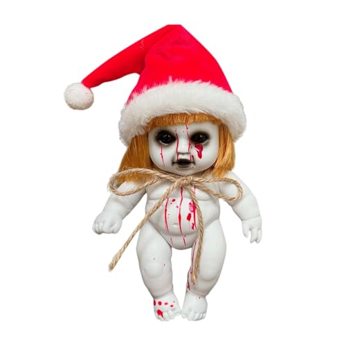 Haunted House Ornament, Halloween Garden Adornment, Outdoor Haunted Doll, Creepy Halloween Decor, Indoor Gothic Prop, Horror Doll Halloween, for Halloween Outdoor Indoor Garden Haunted House Ornament, Halloween Garden Adornment, Outdoor Haunted Doll, Creepy Halloween Decor, Indoor Gothic Prop, Horror Doll Halloween, for Halloween Outdoor Indoor Garden von Mlllokfki