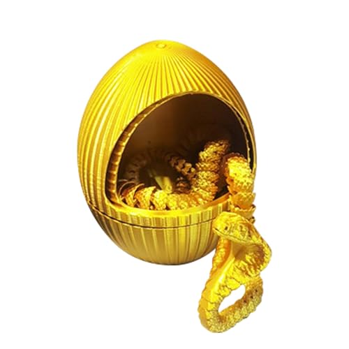 Mlllokfki Bedruckte Schnake, flexibles Snake Toy, Rotary Snake Fidget, Fidget Snake Egg mit Gear Egg Flexible Tiere, niedlich, rotierendes Egg Figur für Schreibtischdekoration Mlllokfki Bedruckte Schnake, flexibles Snake Toy, Rotary Snake Fidget, Fidget Snake Egg mit Gear Egg Flexible Tiere, niedlich, rotierendes Egg Figur für Schreibtischdekoration von Mlllokfki