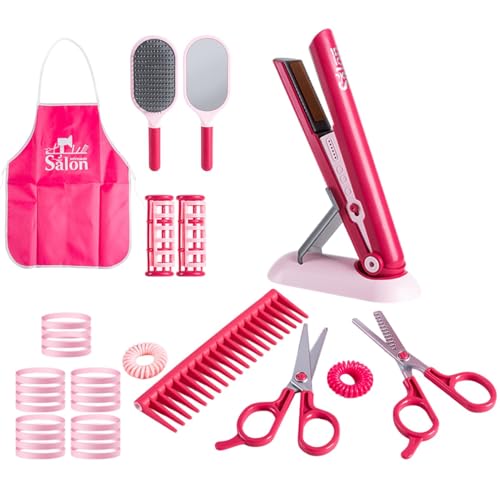 Mlllokfki Pretend Hair Stylist, Pretend Makeup, Toy Hairdryer Set, Girls Salon Toys, Kids Styling Pretend, Makeup Toy Set, Hair Salon, Pretend Hair for Girls 3 bis 9 Jahre Mlllokfki Pretend Hair Stylist, Pretend Makeup, Toy Hairdryer Set, Girls Salon Toys, Kids Styling Pretend, Makeup Toy Set, Hair Salon, Pretend Hair for Girls 3 bis 9 Jahre von Mlllokfki