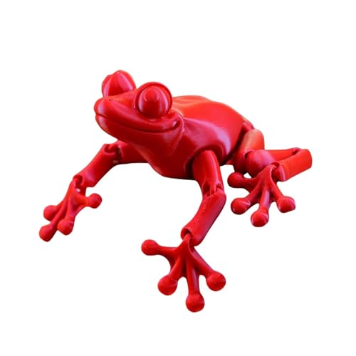 Mlllokfki Tiere bedruckt, Spielzeug mit Froschmotiv, Gelenkspielzeug mit beweglichen Gelenken, Fidget Spielzeug für Erwachsene, Büro-Spielzeug für Gelenke, drehbarer Frosch Mlllokfki Tiere bedruckt, Spielzeug mit Froschmotiv, Gelenkspielzeug mit beweglichen Gelenken, Fidget Spielzeug für Erwachsene, Büro-Spielzeug für Gelenke, drehbarer Frosch von Mlllokfki