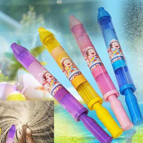 Mlthcig Feuerwerk Wasserpistole Spritzspielzeug, Wassereffekt Sprühspielzeug für Paare Erwachsene, Romantisches Sommer Fountain Spielzeug, Outdoor Hochdruck Wasserstrahl für Pool Bad(4pcs) von Mlthcig