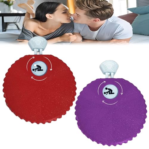 Mlthcig Roulette-Spinner for Paare, 3D-Gedruckter Positionswähler for Paare, Pikantes Spiel-Spinner for Paare, Date-Night-Ideen for Paare, Kreative Geschenke, for EIN Intimes(2pc-a) von Mlthcig