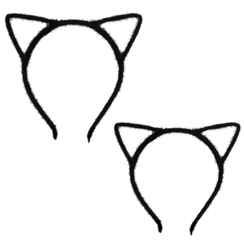 Mmgoqqt Schwarze Katzenohren Stirnbänder, Katzenohren Stirnband, Alice Haarband, Stirnband, Fasching, Halloween, Cosplay, Katzenkostüm, Haarschmuck für Erwachsene und Kinder Mmgoqqt Schwarze Katzenohren Stirnbänder, Katzenohren Stirnband, Alice Haarband, Stirnband, Fasching, Halloween, Cosplay, Katzenkostüm, Haarschmuck für Erwachsene und Kinder von Mmgoqqt