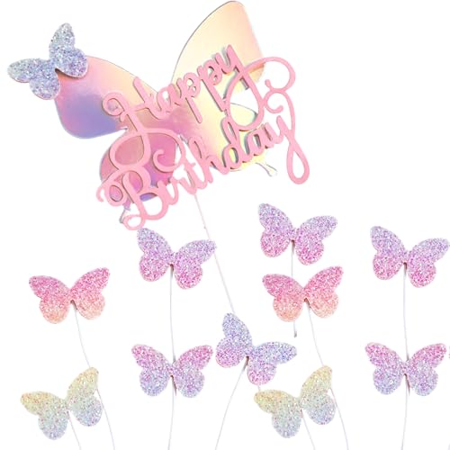 Schmetterling Kuchen Dekorationen, 11 Stück Schmetterlinge Kuchen Deko Dreidimensional Schmetterlinge Deko Torte Cupcake Topper, Für Geburtstag Hochzeit Party Kuchen Party Essen Dekoration Schmetterling Kuchen Dekorationen, 11 Stück Schmetterlinge Kuchen Deko Dreidimensional Schmetterlinge Deko Torte Cupcake Topper, Für Geburtstag Hochzeit Party Kuchen Party Essen Dekoration von Mmgoqqt
