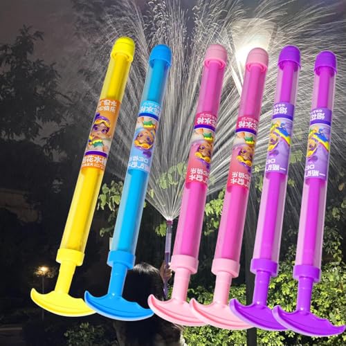 6Stück Feuerwerks Wasserpistole Spielzeug, Water Squirter, Romantische Feuerwerks Spritzpistolen, Waters Fun Pool Spielzeug, Spritzpistolen, fo Unterhaltung im Freien, Pool, Party 6Stück Feuerwerks Wasserpistole Spielzeug, Water Squirter, Romantische Feuerwerks Spritzpistolen, Waters Fun Pool Spielzeug, Spritzpistolen, fo Unterhaltung im Freien, Pool, Party von MmmLucipor
