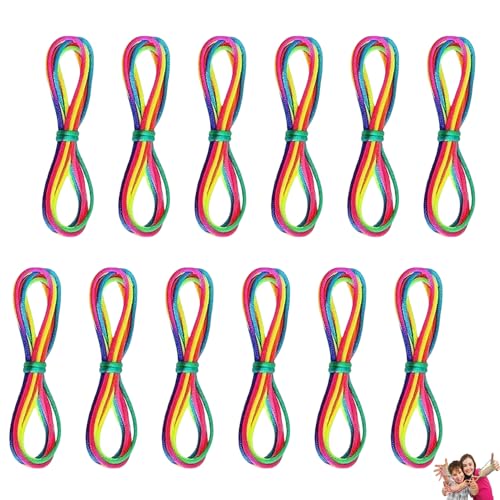 12 Stück Fingertwist,Regenbogen Fingerspiel für Mädchen & Jungen 12 Stück Fingertwist,Regenbogen Fingerspiel für Mädchen & Jungen von MniimaLuxe