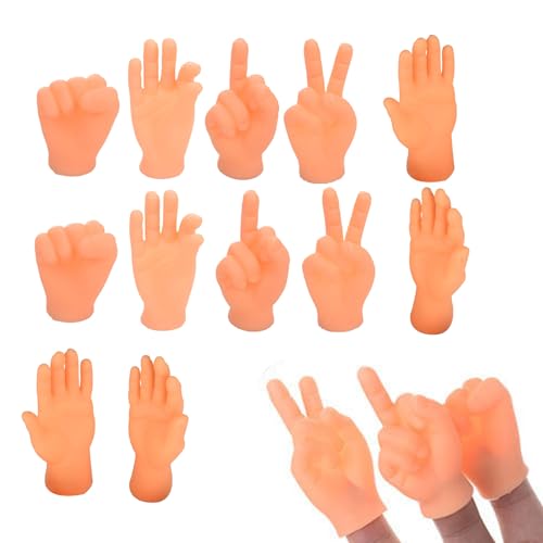 12 Stück kleine Hände,Tiny Hands für Haustier,Katzen,Kinder,Spiele Party von MniimaLuxe