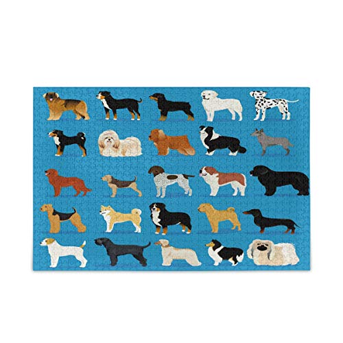 Mnsruu Blauer Welpe Mops Hund Tier Puzzle Freizeit Kreative Spiele 1000 Teile für Erwachsene Kinder Geschenk Mnsruu Blauer Welpe Mops Hund Tier Puzzle Freizeit Kreative Spiele 1000 Teile für Erwachsene Kinder Geschenk von Mnsruu
