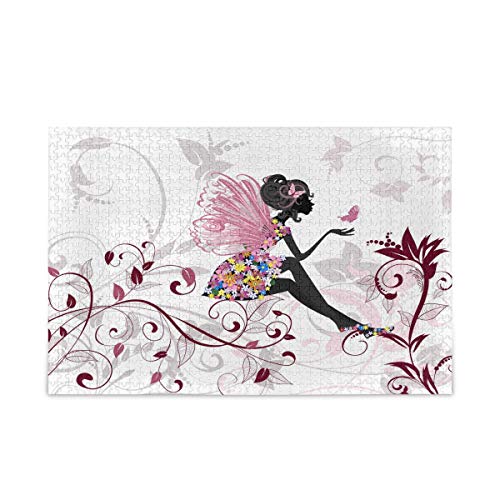 Mnsruu Blume Damast Blumenmädchen Puzzle Freizeit Kreative Spiele 1000 Teile für Erwachsene Kinder Geschenk Mnsruu Blume Damast Blumenmädchen Puzzle Freizeit Kreative Spiele 1000 Teile für Erwachsene Kinder Geschenk von Mnsruu
