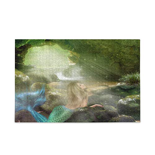 Mnsruu Charmante Meerjungfrau Puzzle Freizeit Kreative Spiele 1000 Teile für Erwachsene Kinder Geschenk Mnsruu Charmante Meerjungfrau Puzzle Freizeit Kreative Spiele 1000 Teile für Erwachsene Kinder Geschenk von Mnsruu