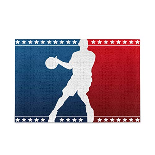 Mnsruu Lustige Basketball Ball Sport Puzzle Freizeit Kreative Spiele 1000 Teile für Erwachsene Kinder Geschenk Mnsruu Lustige Basketball Ball Sport Puzzle Freizeit Kreative Spiele 1000 Teile für Erwachsene Kinder Geschenk von Mnsruu