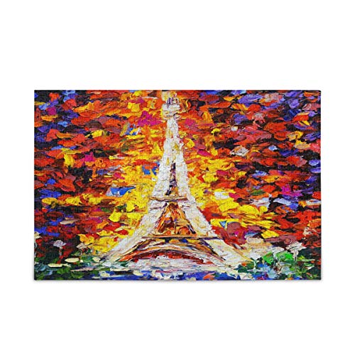 Mnsruu Ölgemälde Turm Eiffel Paris Puzzle Freizeit Kreative Spiele 500 Teile für Erwachsene Kinder Geschenk Mnsruu Ölgemälde Turm Eiffel Paris Puzzle Freizeit Kreative Spiele 500 Teile für Erwachsene Kinder Geschenk von Mnsruu