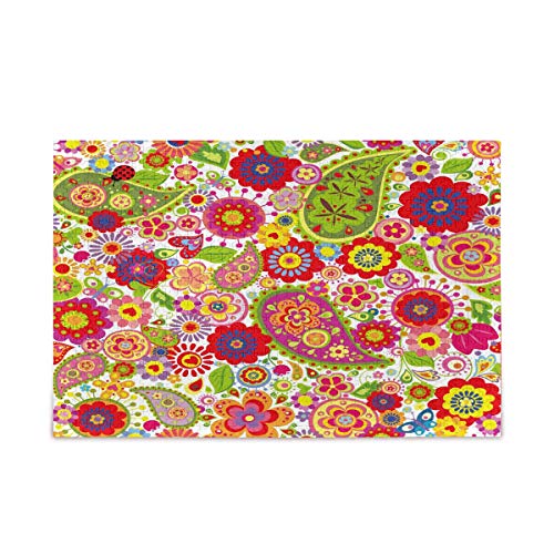 Mnsruu Paisley Poppy Flower Marienkäfer Schmetterling Floral Puzzle Freizeit Kreative Spiele 500 Teile für Erwachsene Kinder Geschenk Mnsruu Paisley Poppy Flower Marienkäfer Schmetterling Floral Puzzle Freizeit Kreative Spiele 500 Teile für Erwachsene Kinder Geschenk von Mnsruu