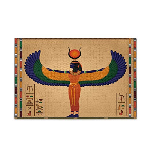 Mnsruu Religion Antike Ägypten Kultur Puzzle Freizeit Kreative Spiele 1000 Teile für Erwachsene Kinder Geschenk von Mnsruu