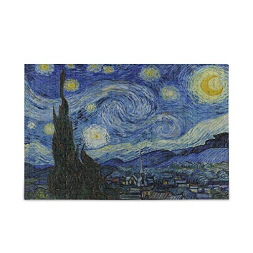 Mnsruu Starry Star Ölgemälde Kunst Puzzle Freizeit Kreative Spiele 1000 Teile für Erwachsene Kinder Geschenk Mnsruu Starry Star Ölgemälde Kunst Puzzle Freizeit Kreative Spiele 1000 Teile für Erwachsene Kinder Geschenk von Mnsruu